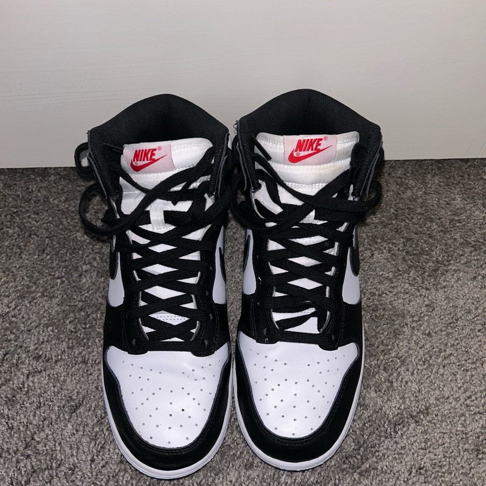 Nike panda high dunks